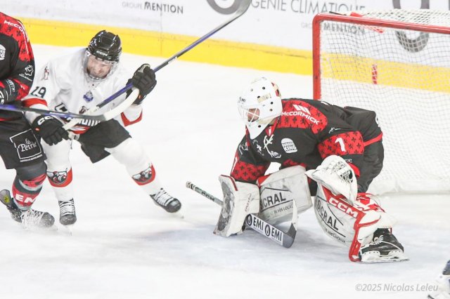Photo hockey match Amiens  - Chamonix  le 19/12/2025