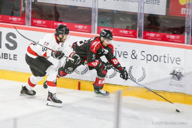 Photo hockey match Amiens  - Chamonix  le 19/12/2025