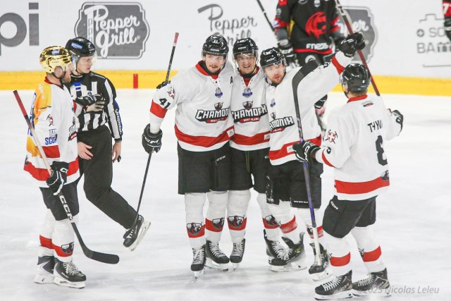 Photo hockey match Amiens  - Chamonix  le 19/12/2025