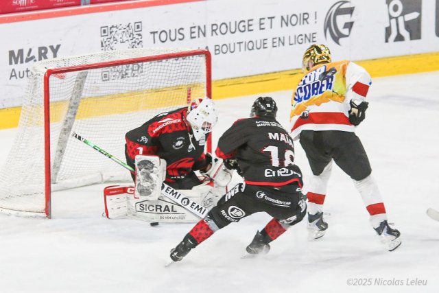 Photo hockey match Amiens  - Chamonix  le 19/12/2025