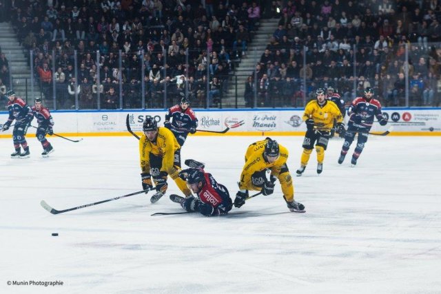 Photo hockey match Angers  - Rouen le 17/12/2025