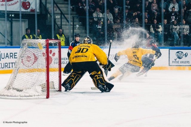 Photo hockey match Angers  - Rouen le 17/12/2025