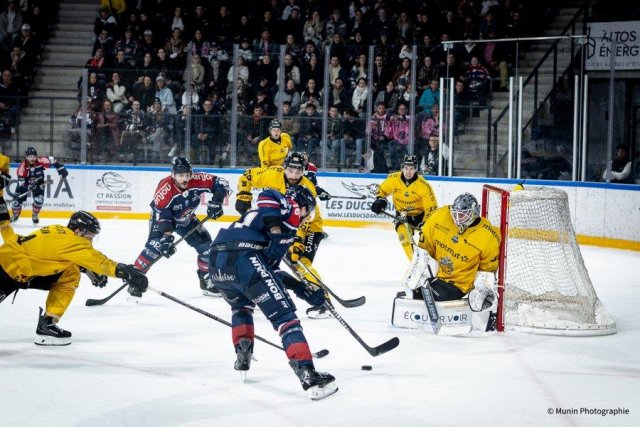 Photo hockey match Angers  - Rouen le 17/12/2025