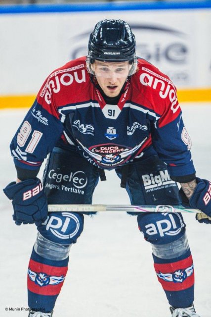Photo hockey match Angers  - Rouen le 17/12/2025