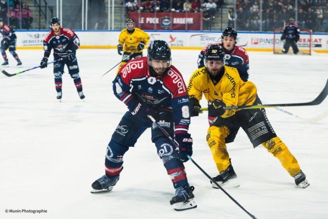 Photo hockey match Angers  - Rouen le 17/12/2025
