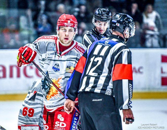 Photo hockey match Bordeaux - Grenoble  le 21/12/2025