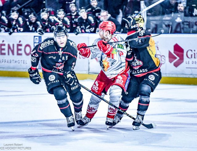 Photo hockey match Bordeaux - Grenoble  le 21/12/2025