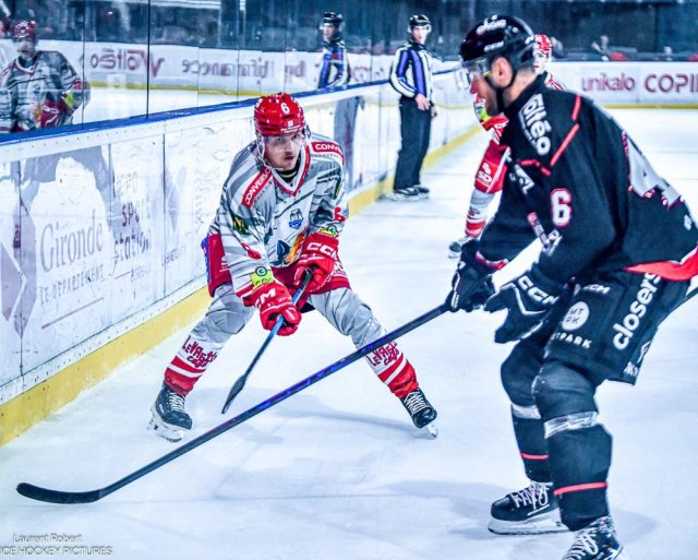 Photo hockey match Bordeaux - Grenoble  le 21/12/2025