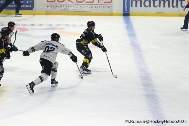 Photo hockey match Rouen - Marseille le 21/12/2025