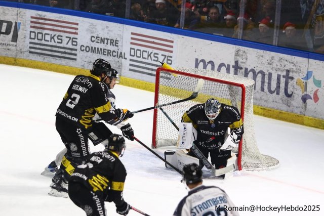 Photo hockey match Rouen - Marseille le 21/12/2025