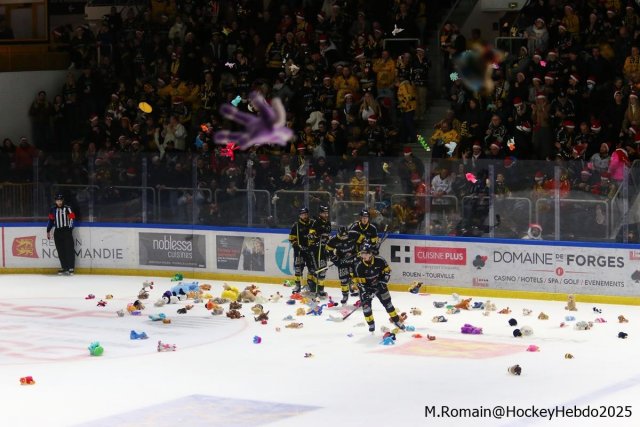 Photo hockey match Rouen - Marseille le 21/12/2025