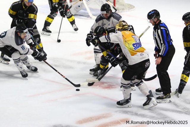 Photo hockey match Rouen - Marseille le 21/12/2025