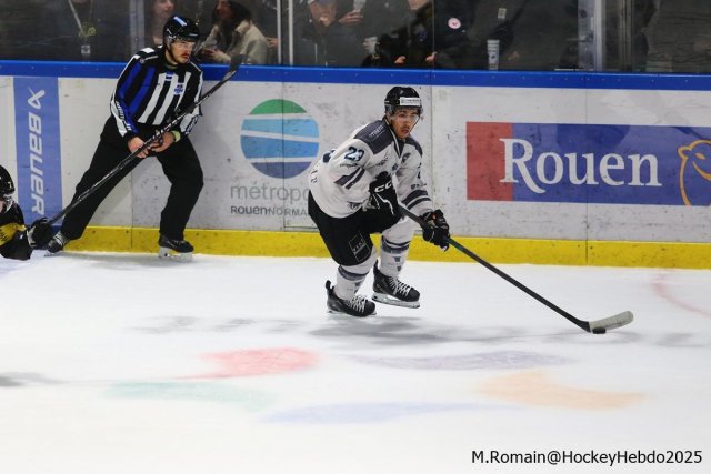 Photo hockey match Rouen - Marseille le 21/12/2025