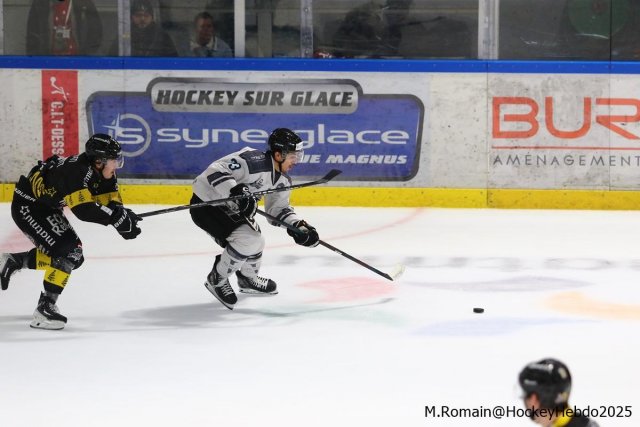 Photo hockey match Rouen - Marseille le 21/12/2025
