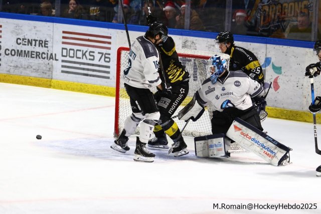 Photo hockey match Rouen - Marseille le 21/12/2025