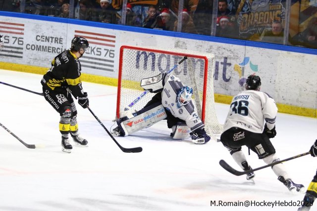 Photo hockey match Rouen - Marseille le 21/12/2025