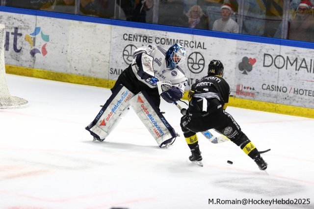 Photo hockey match Rouen - Marseille le 21/12/2025