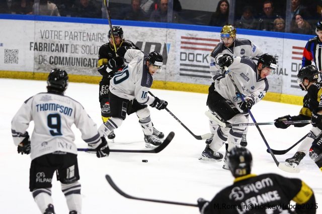 Photo hockey match Rouen - Marseille le 21/12/2025