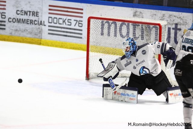 Photo hockey match Rouen - Marseille le 21/12/2025