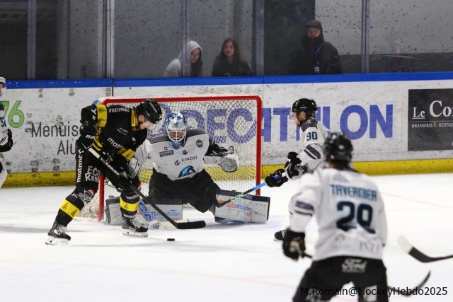 Photo hockey match Rouen - Marseille le 21/12/2025