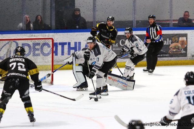 Photo hockey match Rouen - Marseille le 21/12/2025