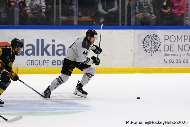 Photo hockey match Rouen - Marseille le 21/12/2025