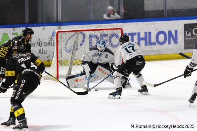 Photo hockey match Rouen - Marseille le 21/12/2025