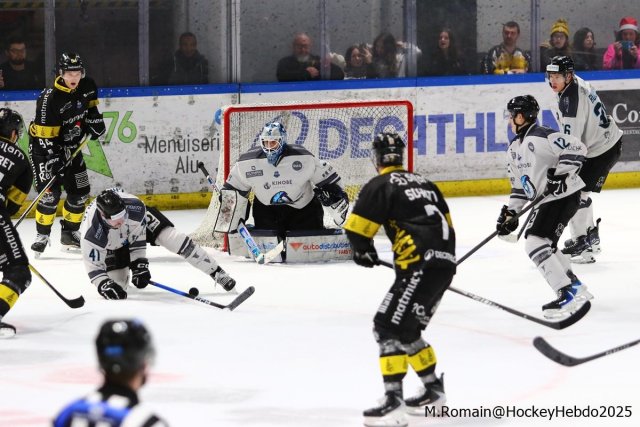 Photo hockey match Rouen - Marseille le 21/12/2025