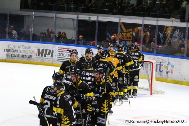 Photo hockey match Rouen - Marseille le 21/12/2025