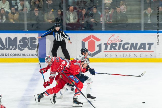 Photo hockey match Grenoble  - Angers  le 23/12/2025