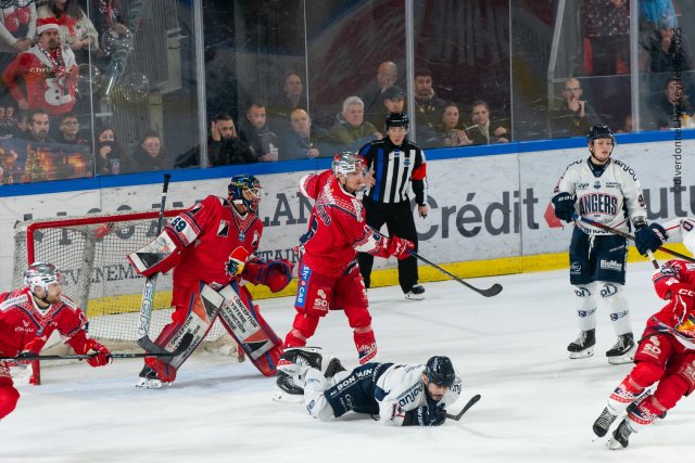 Photo hockey match Grenoble  - Angers  le 23/12/2025