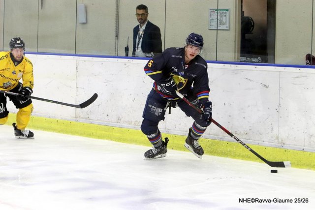 Photo hockey match Nice - Rouen le 23/12/2025