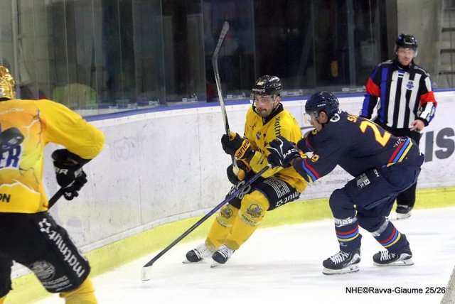 Photo hockey match Nice - Rouen le 23/12/2025
