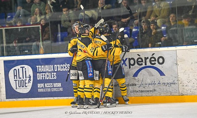 Photo hockey match Nantes - Chambéry le 03/01/2026