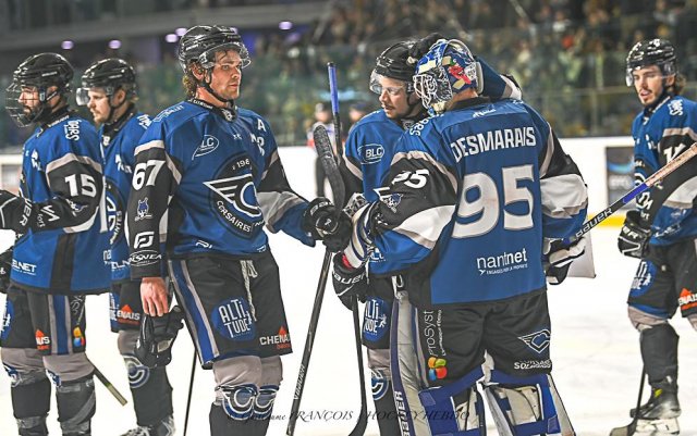 Photo hockey match Nantes - Chambéry le 03/01/2026