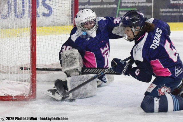 Photo hockey match Tours / Féminine - Cergy-Pontoise / Féminin le 03/01/2026