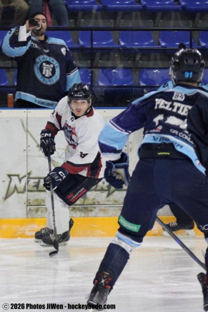 Photo hockey match Tours II - Bordeaux II le 03/01/2026