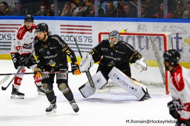 Photo hockey match Rouen - Amiens  le 04/01/2026