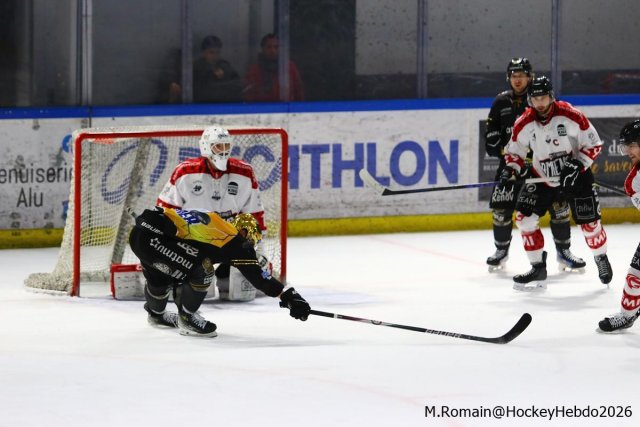 Photo hockey match Rouen - Amiens  le 04/01/2026