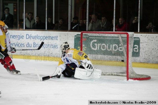 Photo hockey match Briançon  - Strasbourg  le 28/11/2009