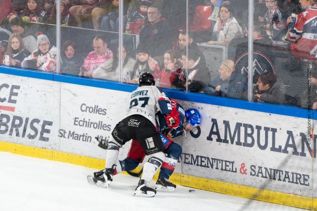 Photo hockey match Grenoble  - Marseille le 09/01/2026
