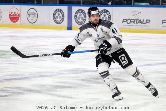 Photo hockey match Grenoble  - Marseille le 09/01/2026