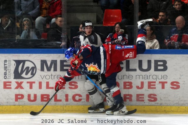Photo hockey match Grenoble  - Marseille le 09/01/2026