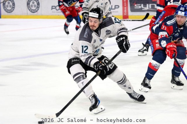 Photo hockey match Grenoble  - Marseille le 09/01/2026
