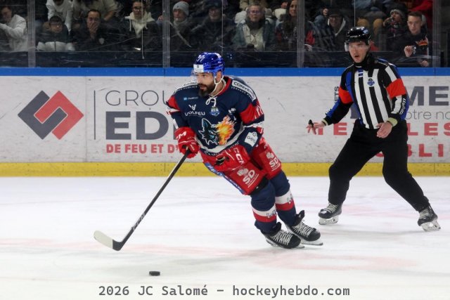 Photo hockey match Grenoble  - Marseille le 09/01/2026