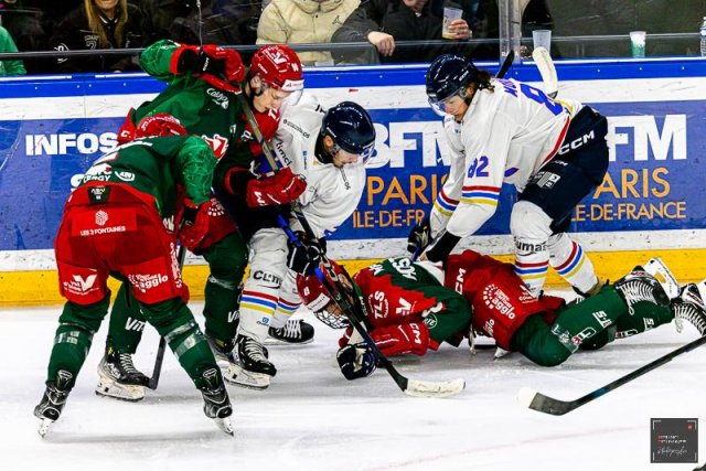 Photo hockey match Cergy-Pontoise - Nice le 09/01/2026