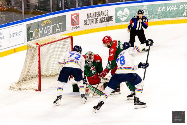 Photo hockey match Cergy-Pontoise - Nice le 09/01/2026