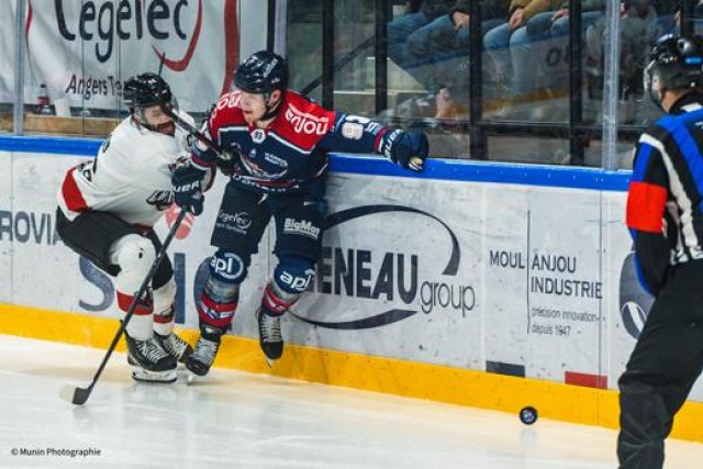 Photo hockey match Angers  - Chamonix  le 09/01/2026