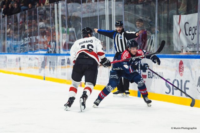 Photo hockey match Angers  - Chamonix  le 09/01/2026