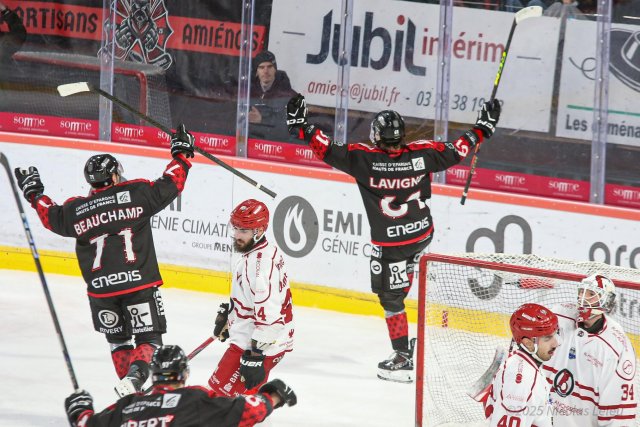 Photo hockey match Amiens  - Briançon  le 09/01/2026